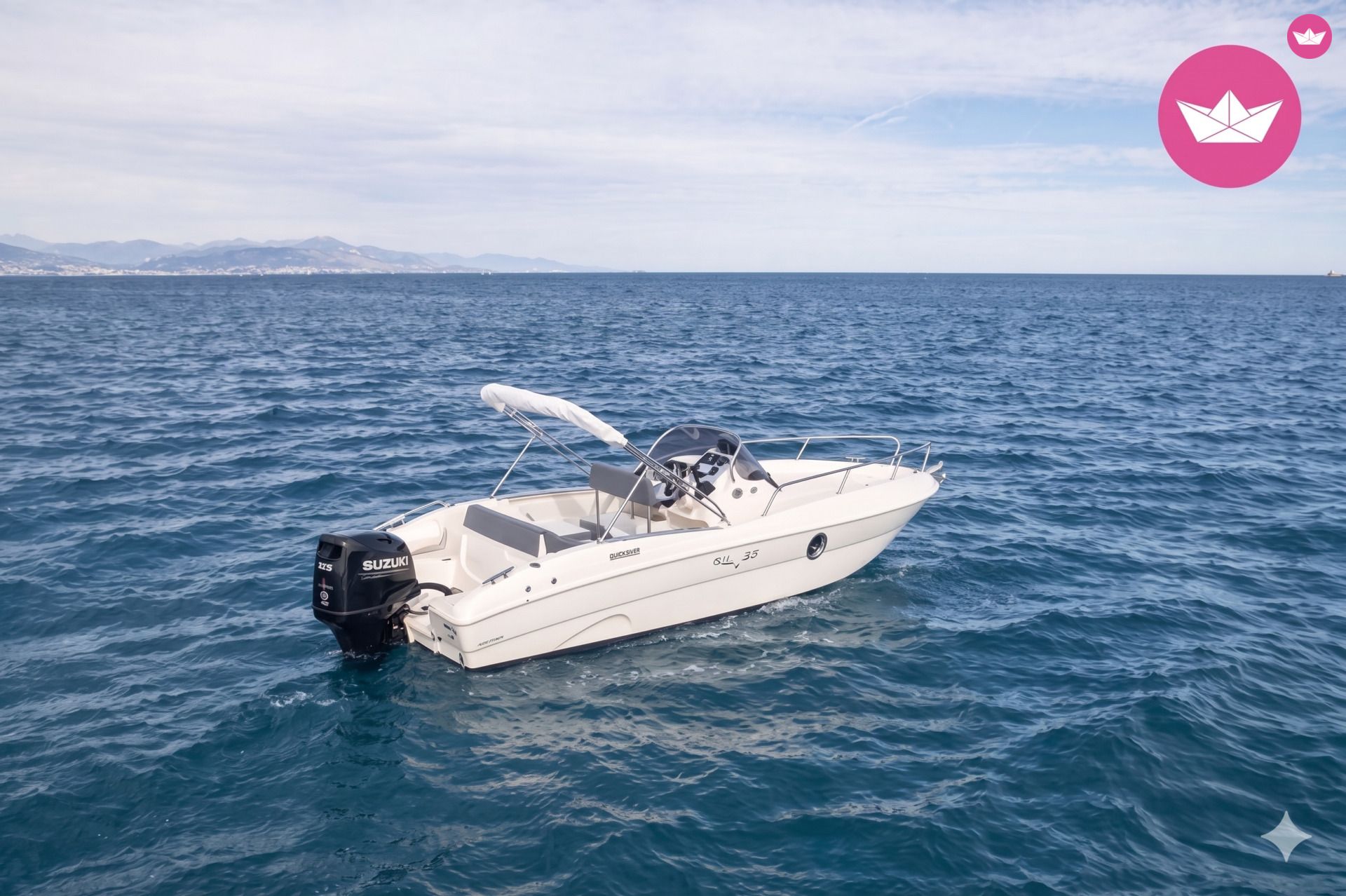 Bateau à moteur Prua al vento 6.0 WA 115cv 2