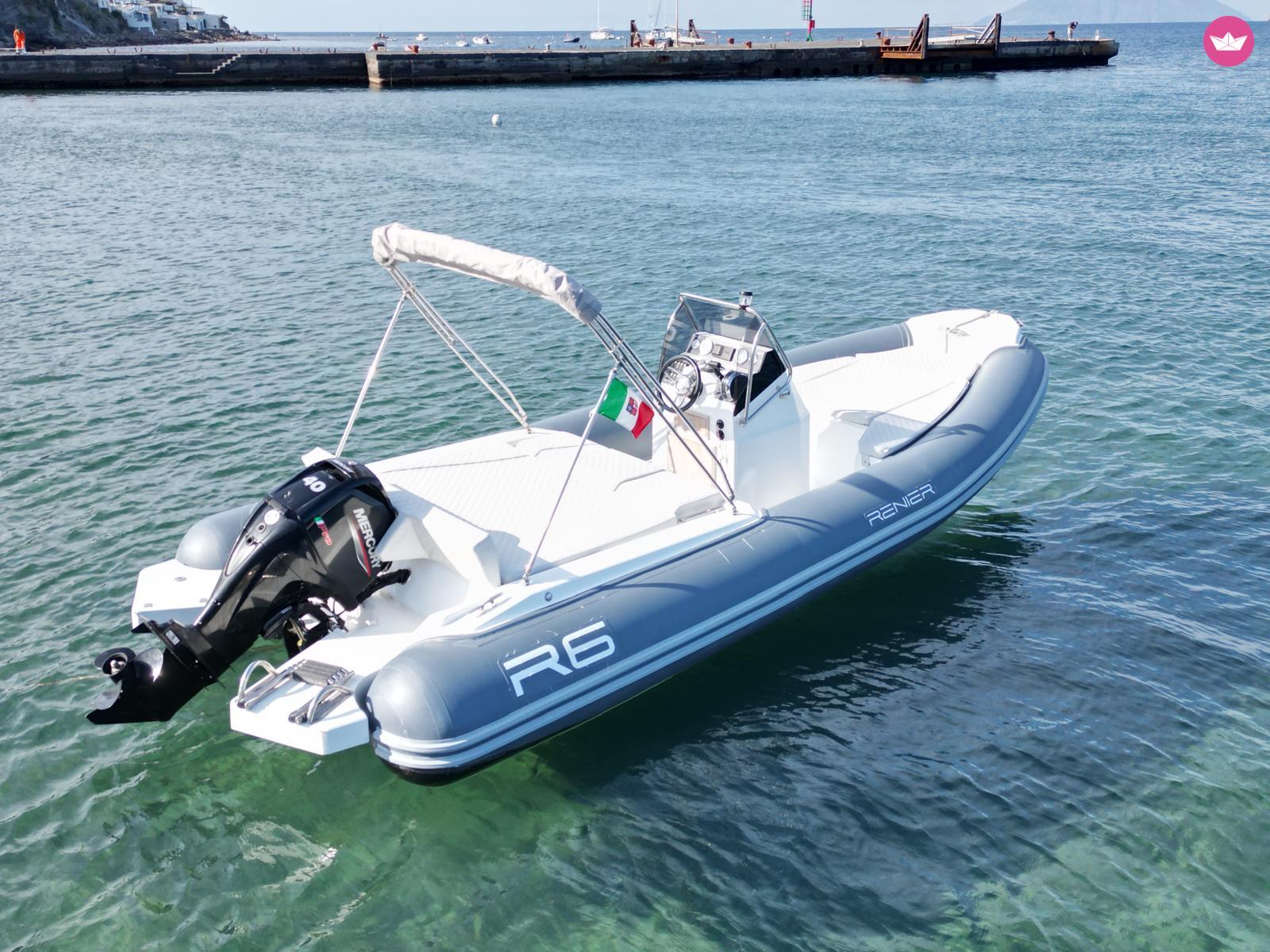 Semi-rigide Renier R6 40cv 2