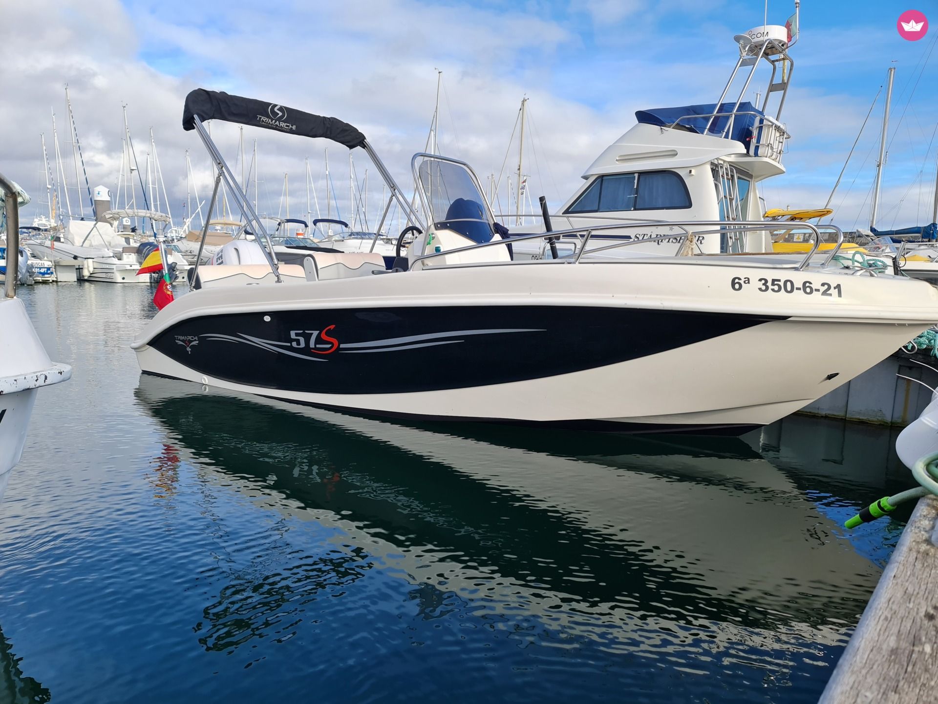 Bateau à moteur TRIMARCHI 57s 100cv 3