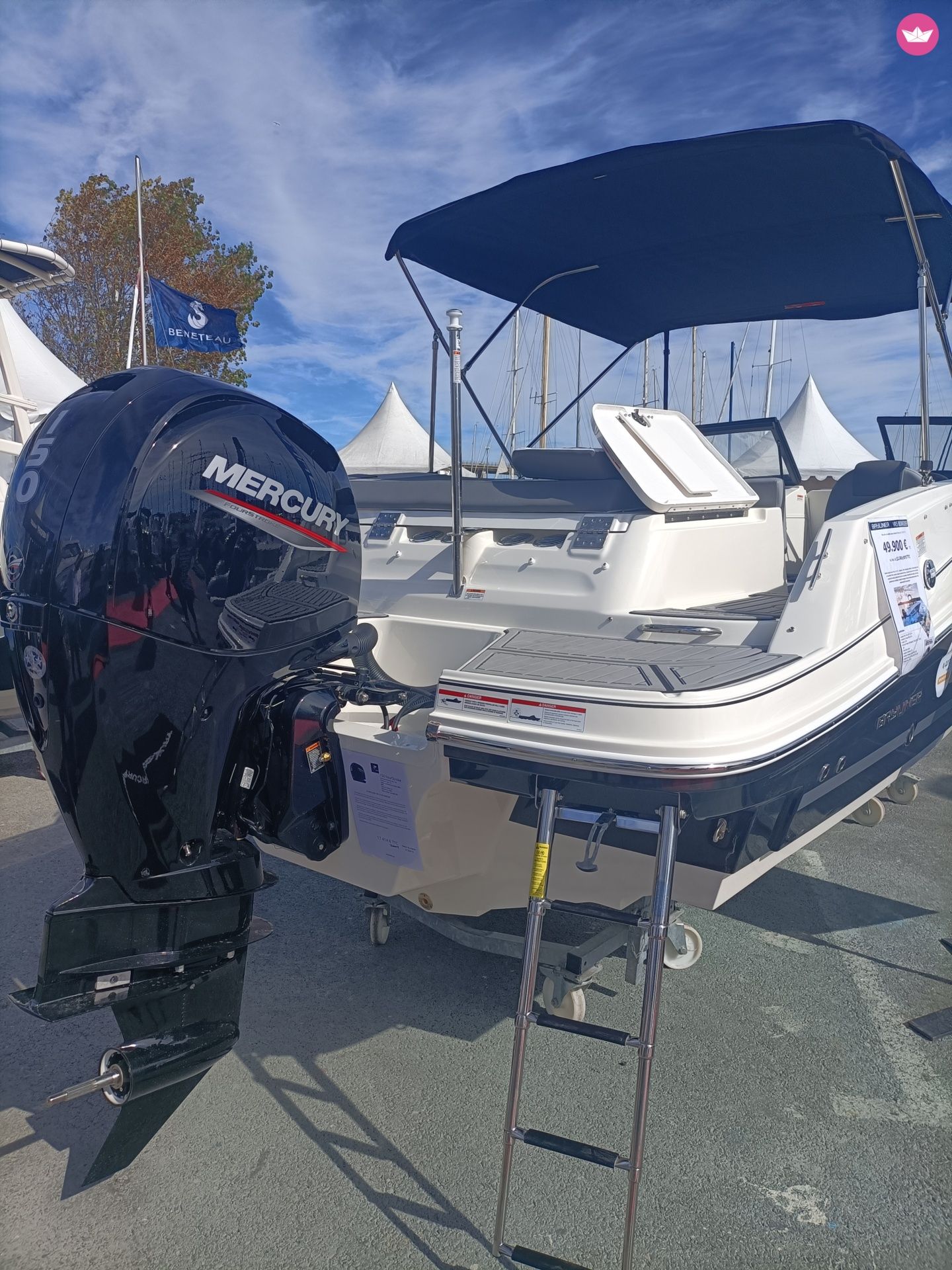 Bateau à moteur Bayliner VR5 bowrider 150cv 2
