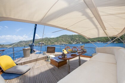 beautiful gulet for 8 people