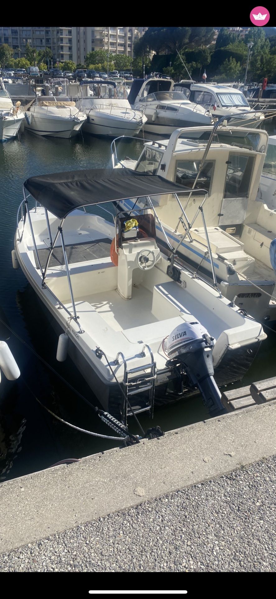 Bateau sans permis  Selva Tiller 480 6cv 2