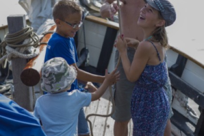 Bateau à voiles traditionnelles