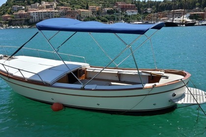 Charter Boat without licence  Gozzo Bani Porto Ercole