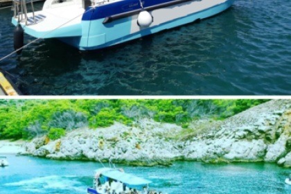 Naviga sulla tua barca a motore Monocasco