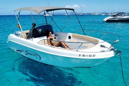 Alquiler Lancha Saver 650 open Ibiza