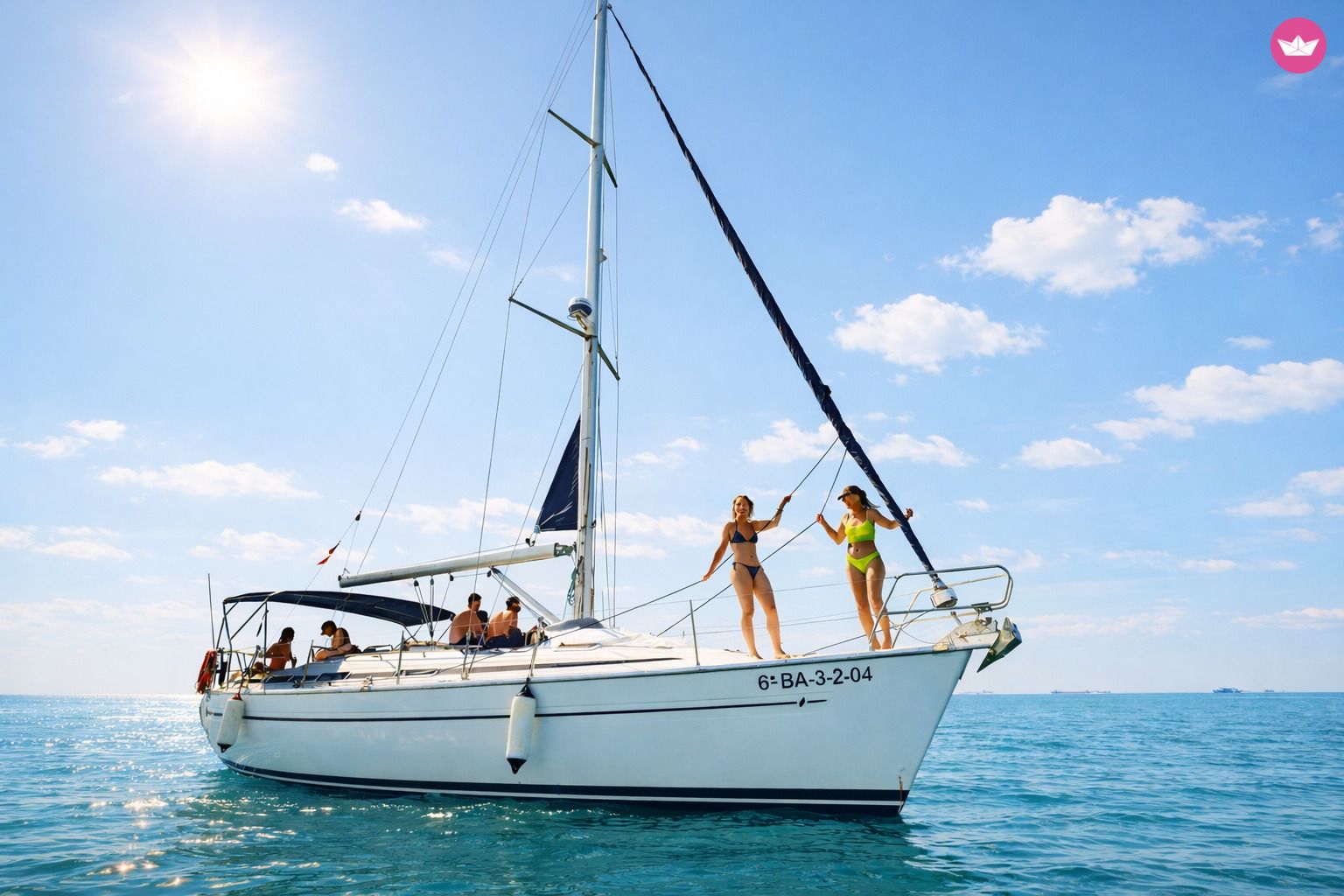 375€ Tour en bateau à