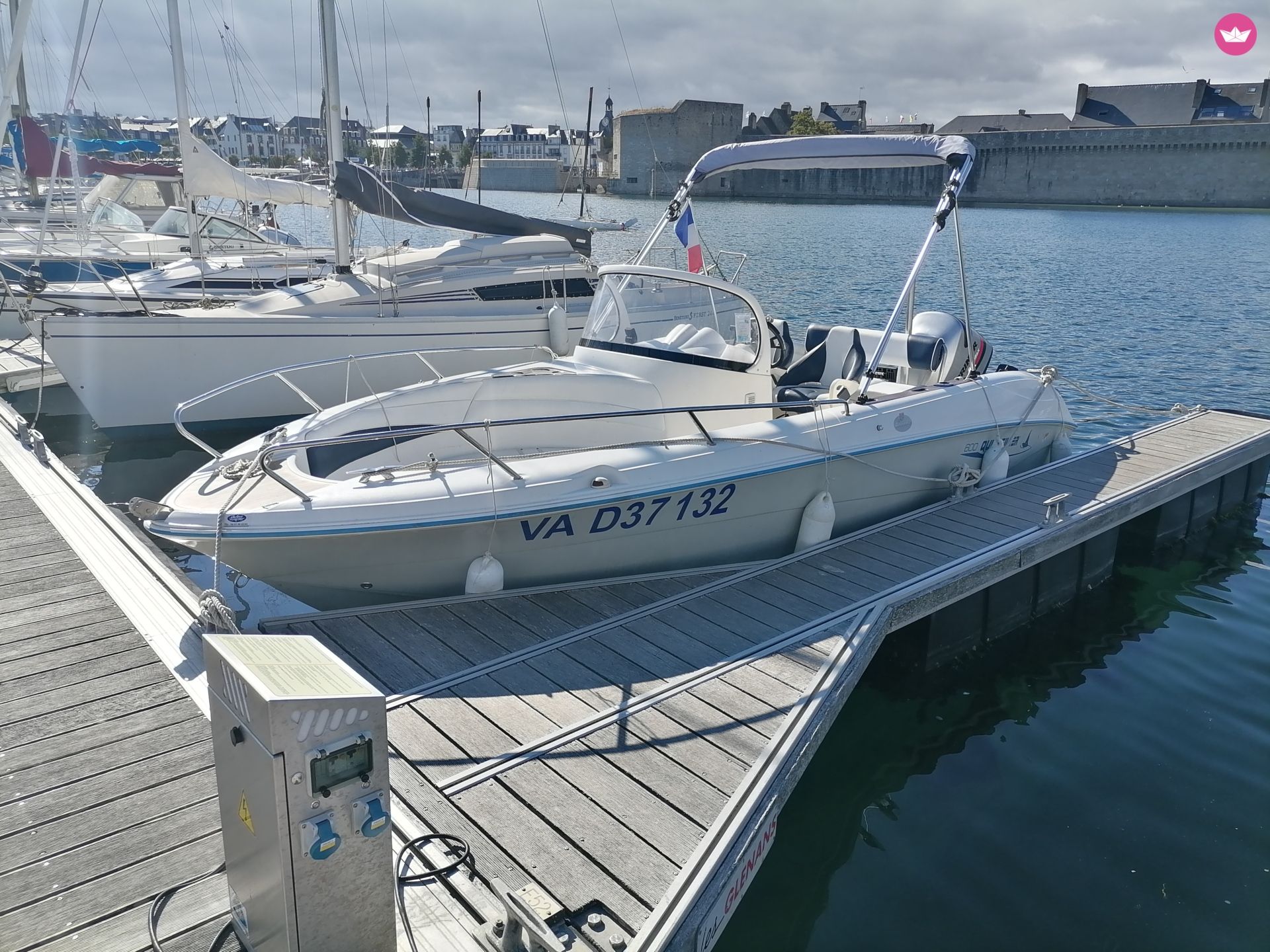 Bateau à moteur Quicksilver 600 Commander 135cv 2