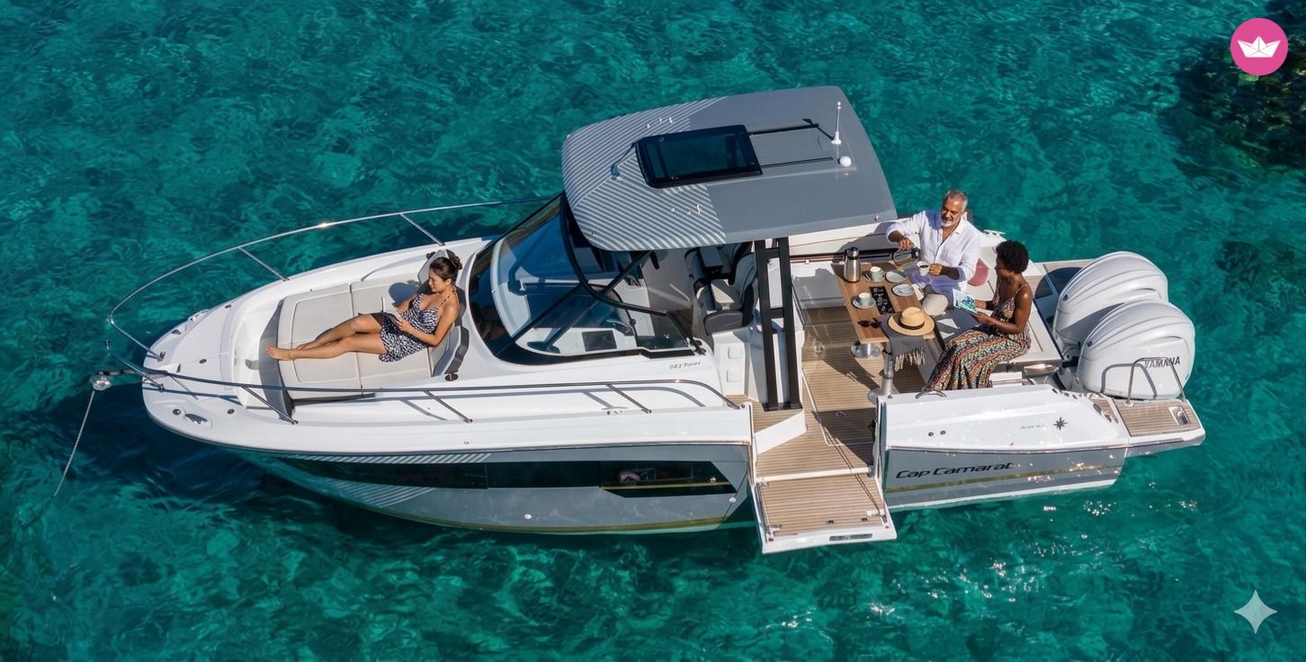 Bateau à moteur Jeanneau Cap Camarat 9.0 wa 2 500cv 3