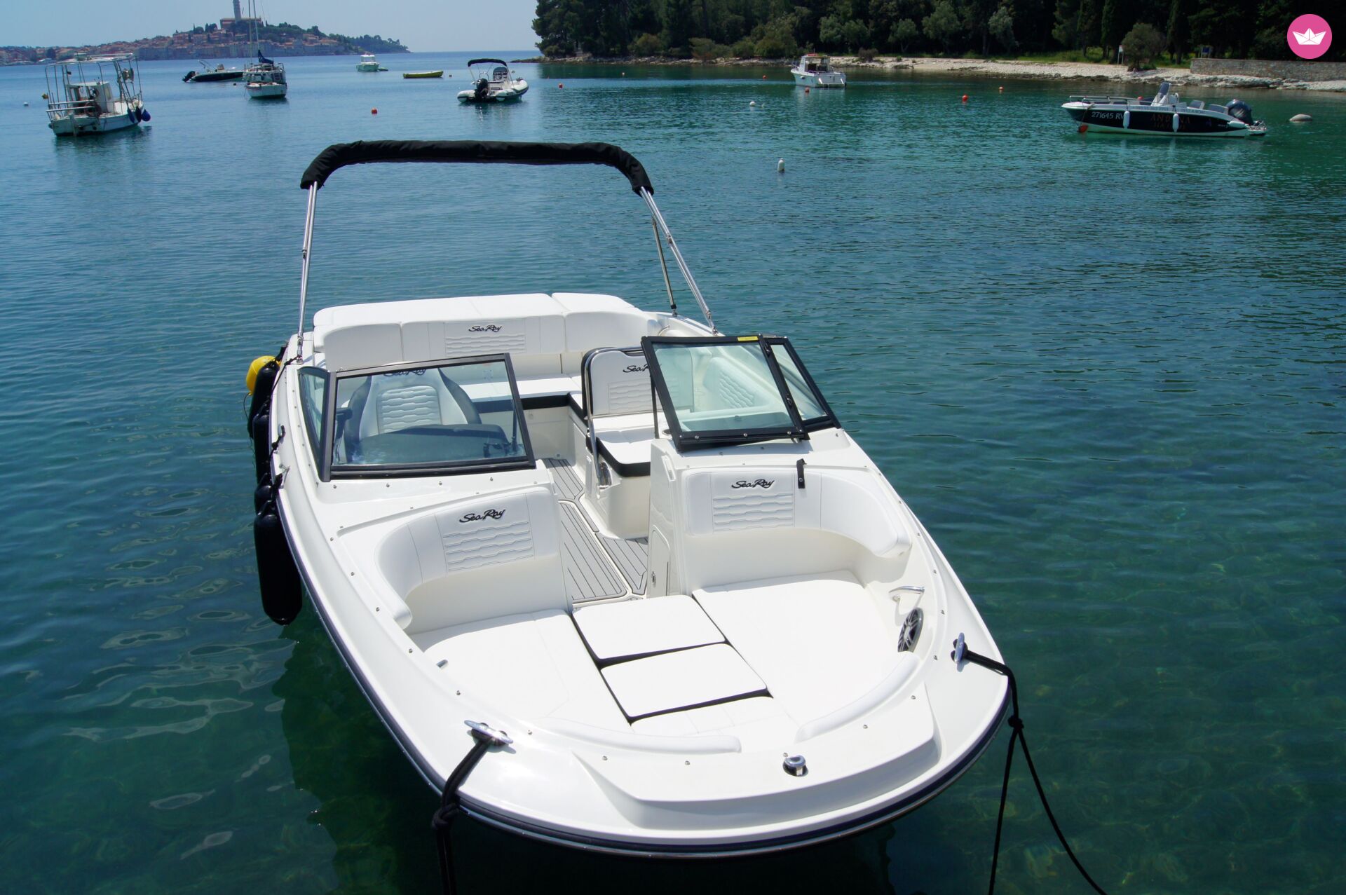 Bateau à moteur Sea Ray 210 Spx 250cv 4