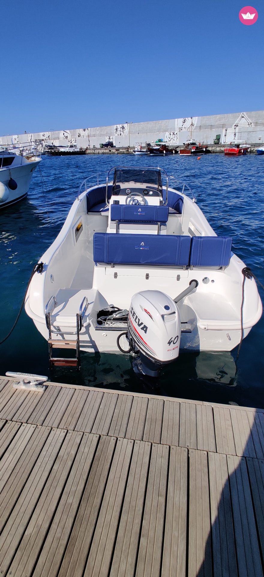 Bateau sans permis Allegra ALL 21 OPEN 40cv 6