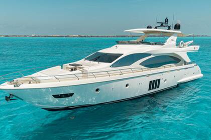 Verhuur Motorjacht Azimut 84 Cancún