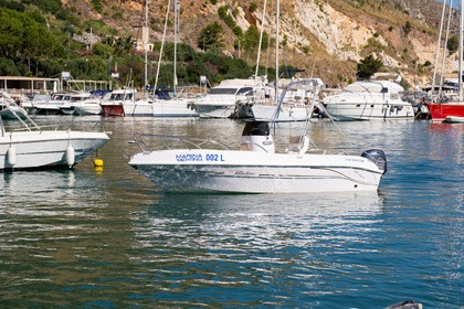 Noleggio Barca senza patente  TANCREDI BLULINE 19 OPEN Riserva Naturale Orientata dello Zingaro