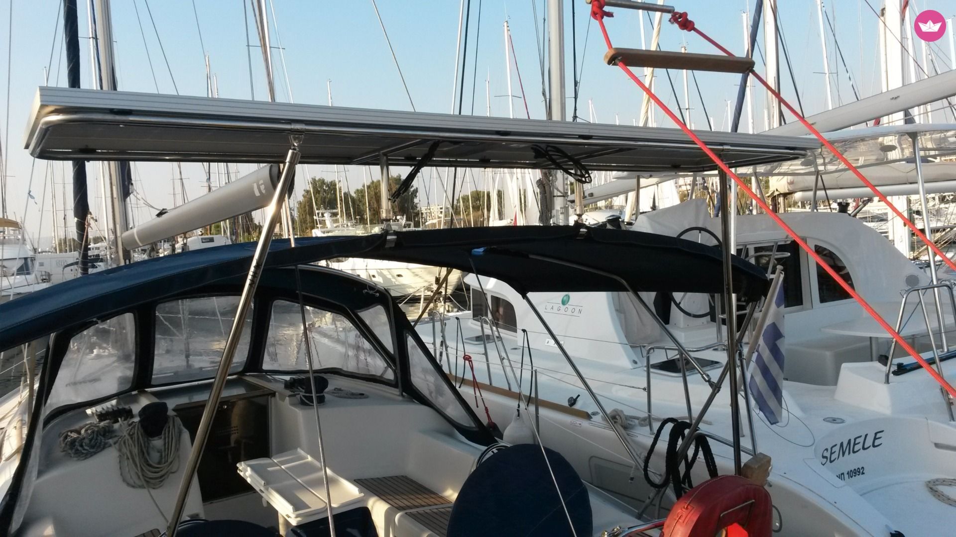 Miete Segelboot Jeanneau Sun Odyssey 40 Athen