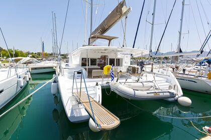 Verhuur Catamaran Lagoon Lagoon 450F Syvota