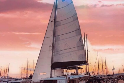 Verhuur Motorboot Lagoon Lagoon 450f Lefkada