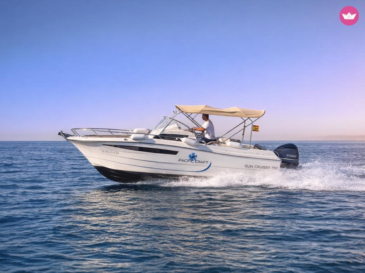 Czarter Pacific Craft 750 Sun Cruiser