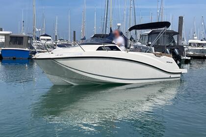 Miete Motorboot Quicksilver Activ 555 Cabin Lorient