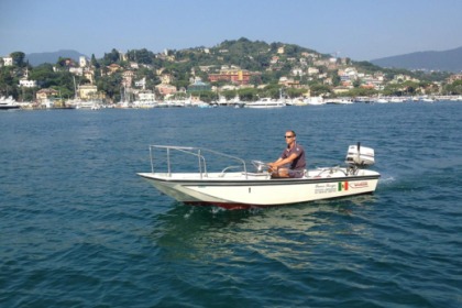 Charter Boat without licence  Boston Whaler Boston 13  Rapallo