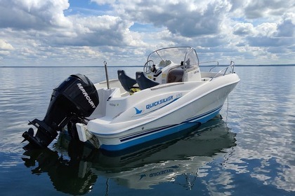 Bateau à Plougasnou et Carantec QUICKSILVER 555