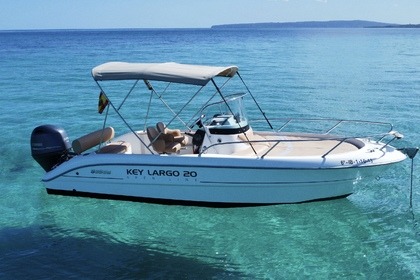 Alquiler Lancha Sessa Marine Key largo 20 Ibiza