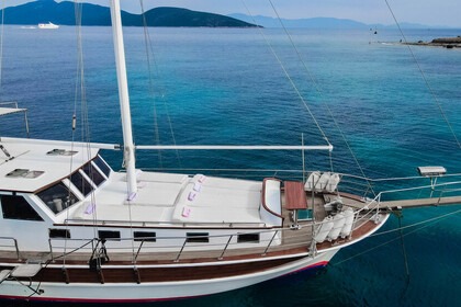 Custom built gulet with a capacity of 7