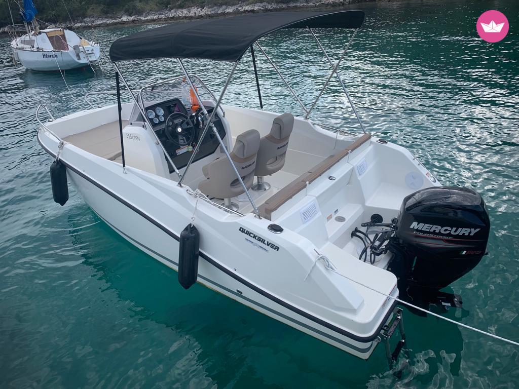 Quicksilver 555 Activ Open en Split  