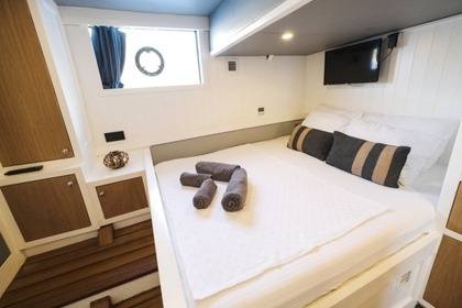 Custom built trawler-motor yacht with capacity of 8 people