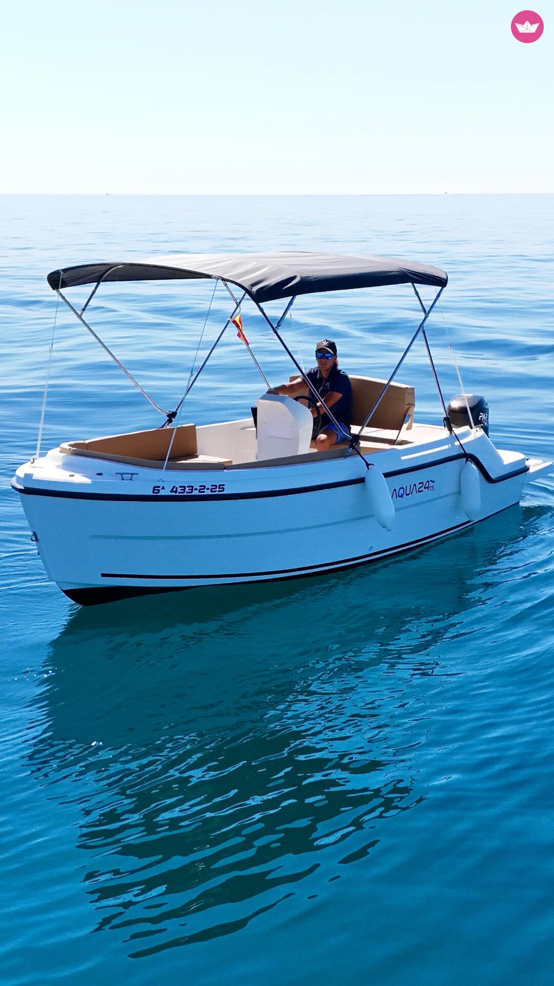Bateau sans permis BARCO PRIVADO PARA VISTAMIENTO DE DELFINES 15cv 5