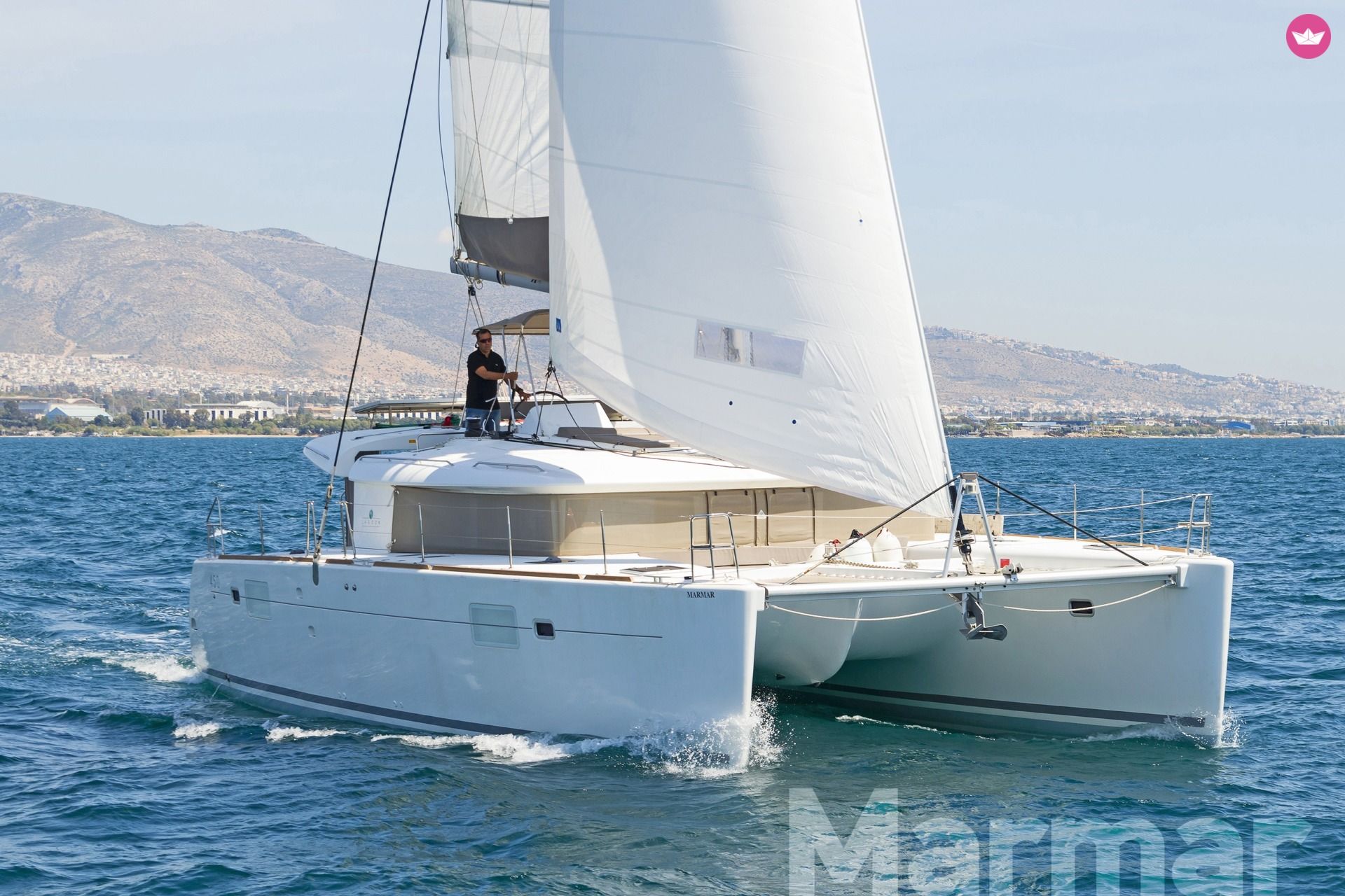 Lagoon 450F in Athens for hire
