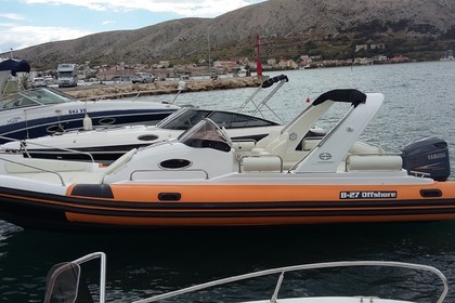 Charter RIB Inmark B 27 offshore Pag