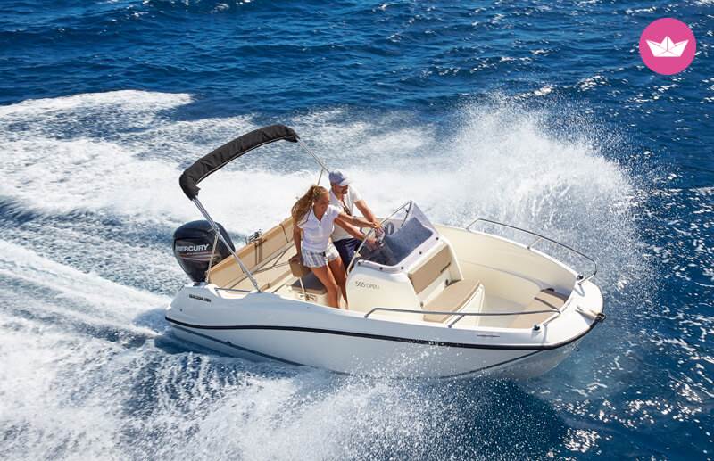 Motorboat Quicksilver Activ 505  
