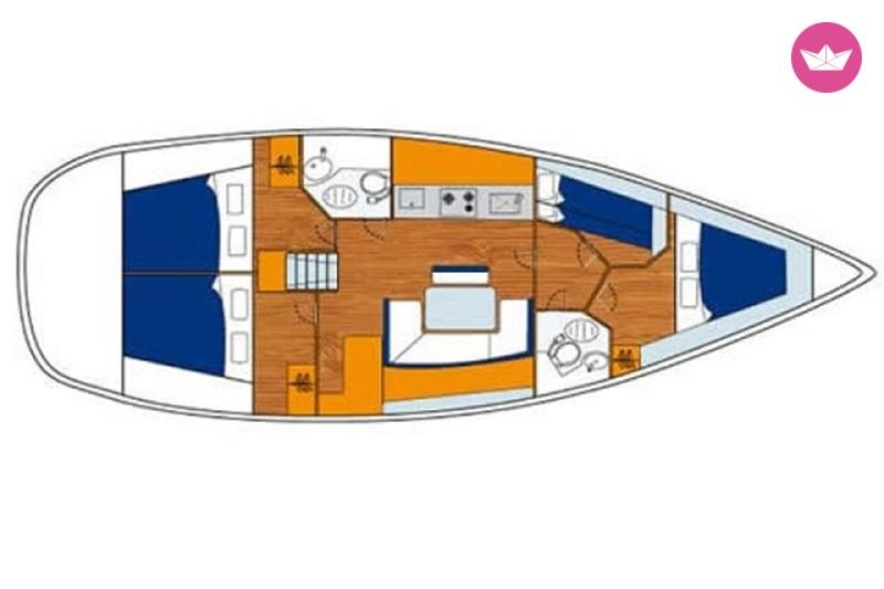Beneteau Cyclades 43.4 in Athens  