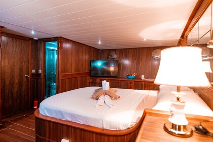 Traditional custom built gulet with a capacity of 10 people