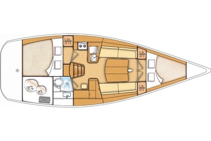 Miete Segelboot  First 35 Pula