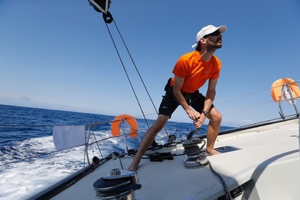 Come aboard our Imoca 60 sailboat