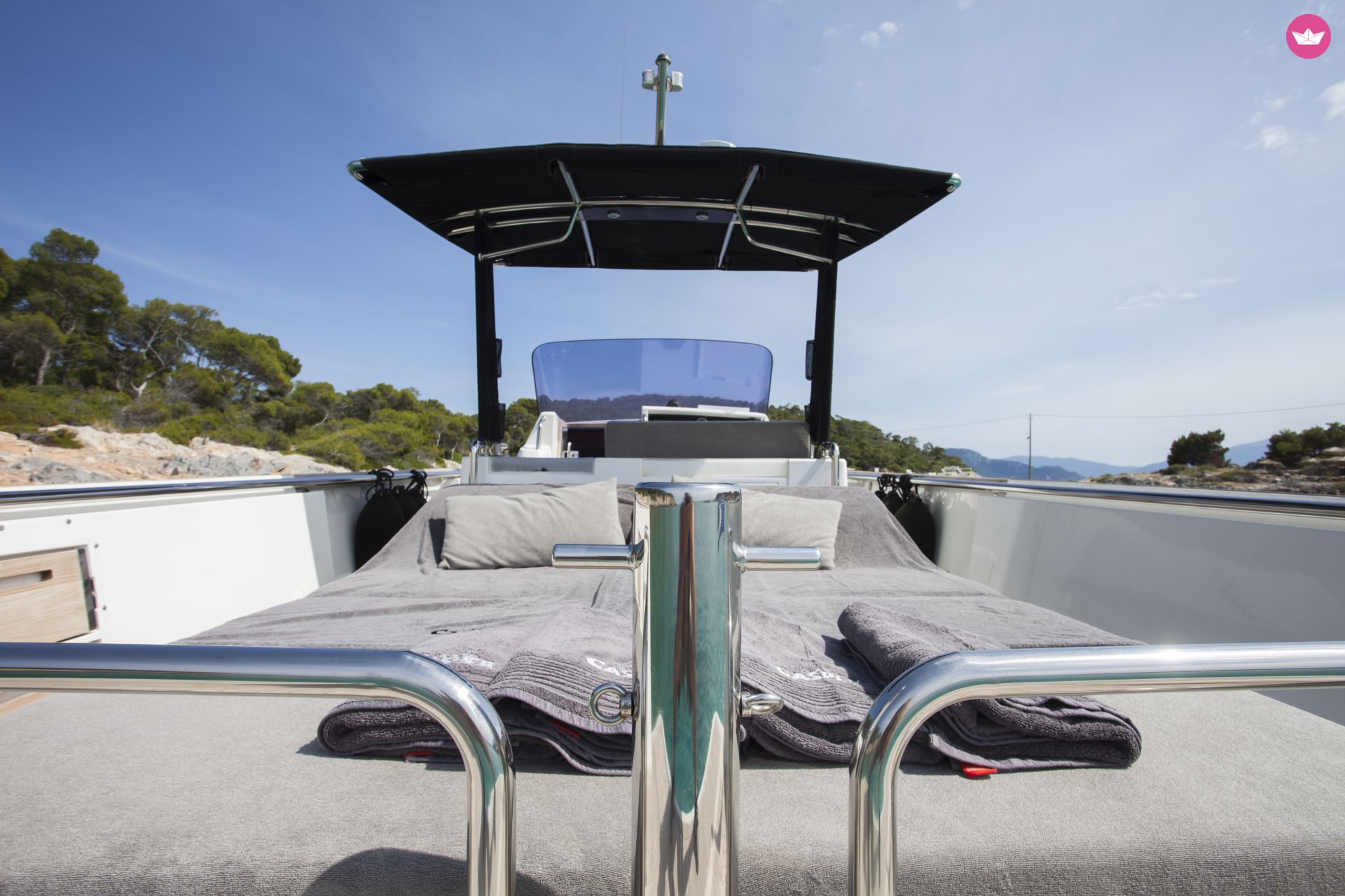 Rent Fjord 36 Motorboat (2012) in Porto Cheli - Click&Boat