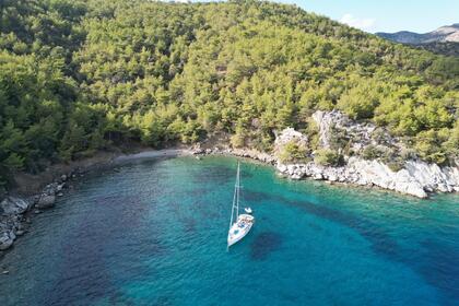 Skippered Jeanneau Sun Odyssey 509 – Enjoy Azure Waters of Bodrum. and Comfort