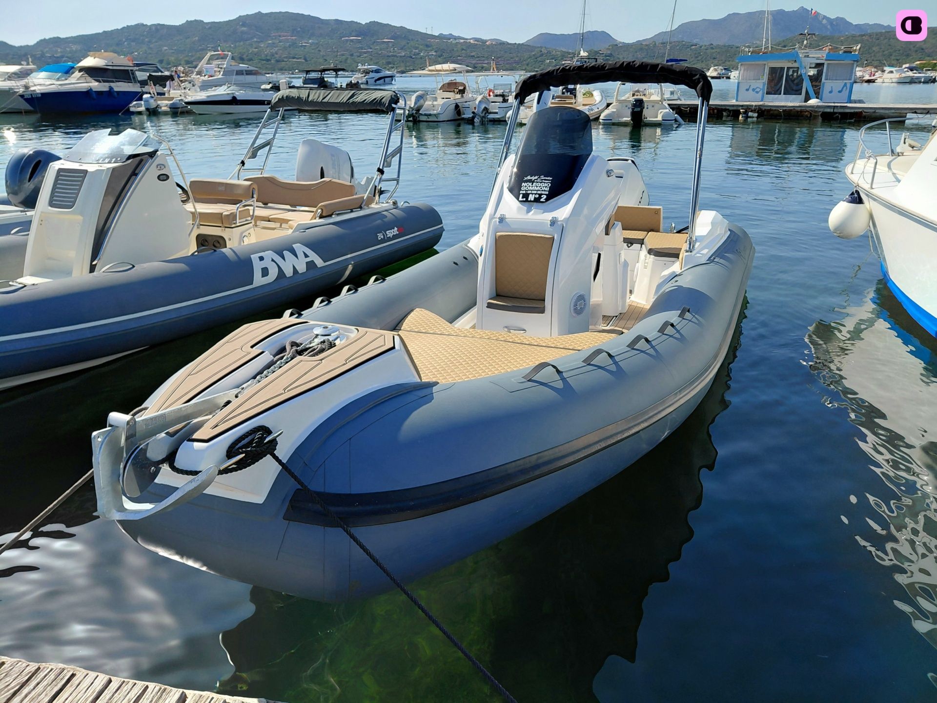 Semi-rigide Levante 24' 150cv 4