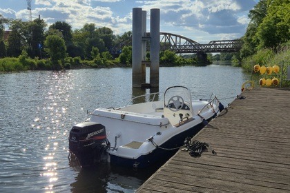 Miete Motorboot Quicksilver 425 Commander Glogau