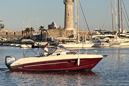 Location Bateau à moteur BENETEAU flyer 750 sundeck rubis Antibes