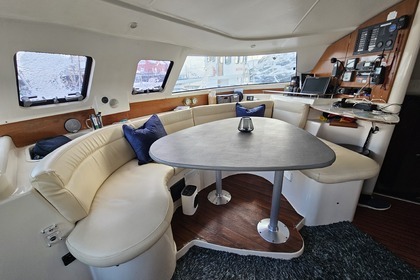 Catamaran with skipper