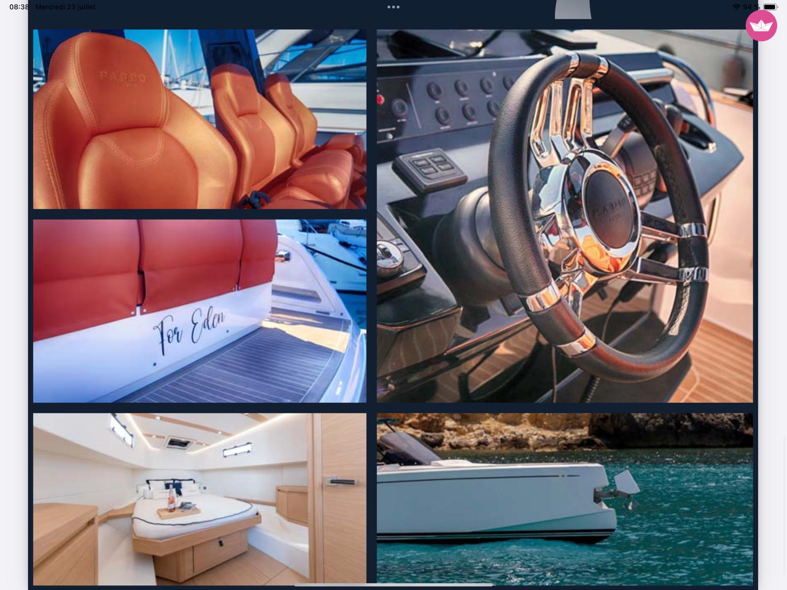 Bateau à moteur Cantieri Pardo 38 44cv 3