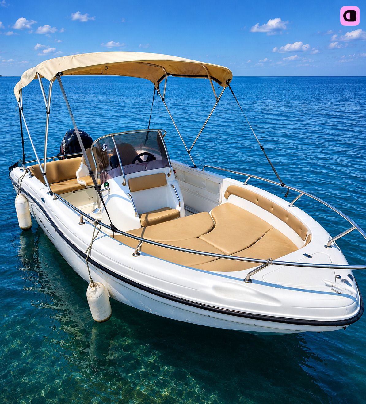 Bateau à moteur Ranieri 560 Open 100cv