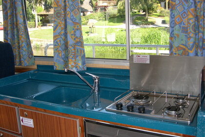 Verhuur Woonboot Custom 1260 R (Agde) 50cv Agde