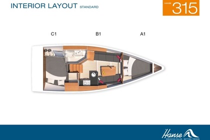 Miete Segelboot HANSE 315 Cogolin