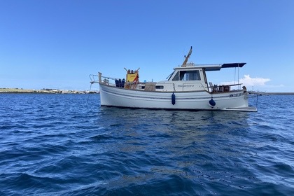 Yatch boat in Marzamemi