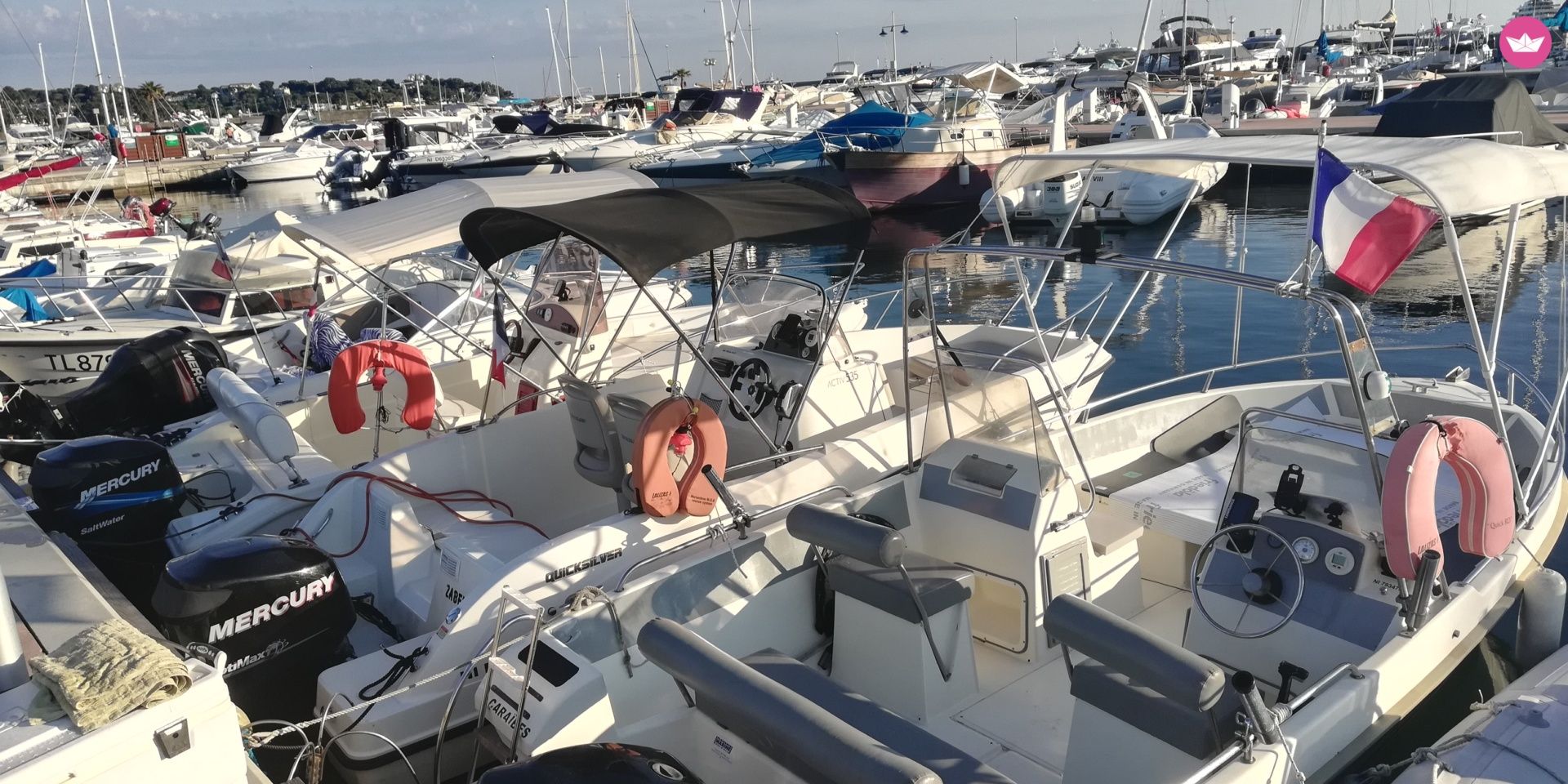 Charter Motorboat Quicksilver Activ 535 Antibes