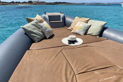 Hyra båt RIB-båt Sacs Marine STRIDER 13 Ibiza