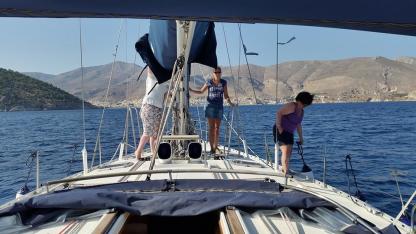 Charter Sailboat Jeanneau Sun Odyssey 52.2 Cabin Preveza